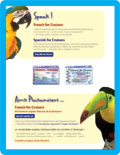 SPANISH FOR CRUISERS and FRENCH FOR CRUISERS bilingual Flyer
